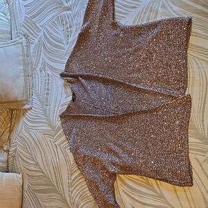 Apt 9 Sparkle Cardigan Size XL